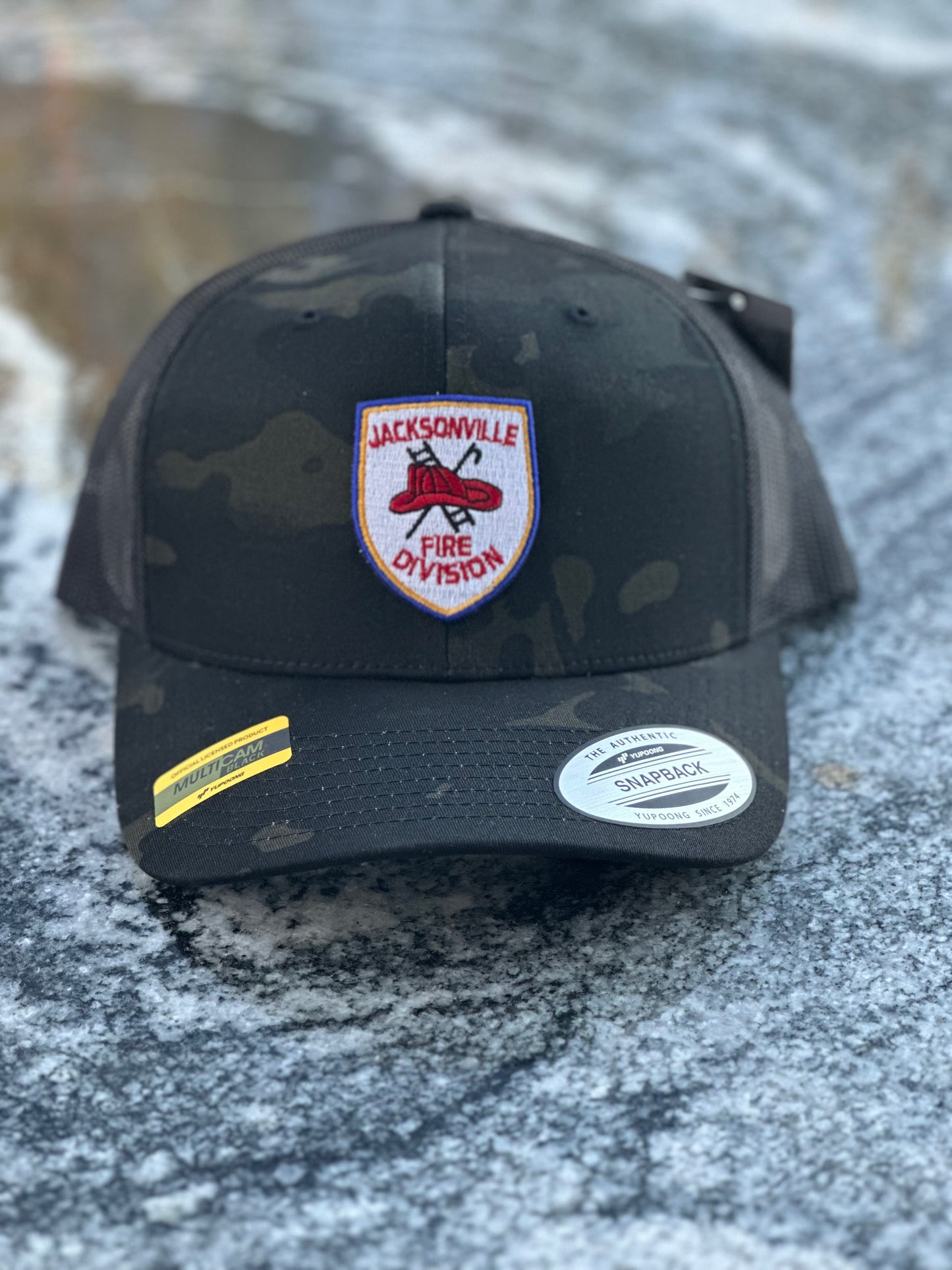 Jacksonville Fire Division Patch Hats