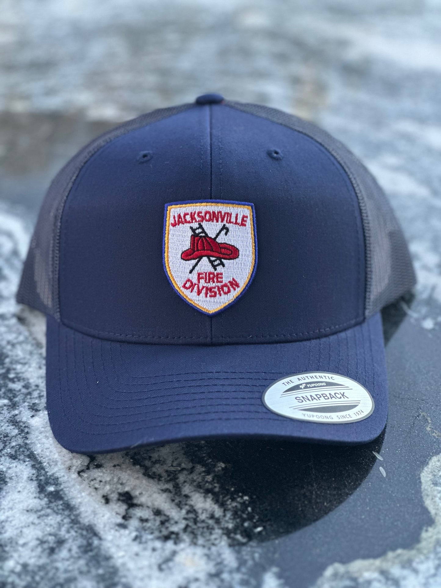 Jacksonville Fire Division Patch Hats