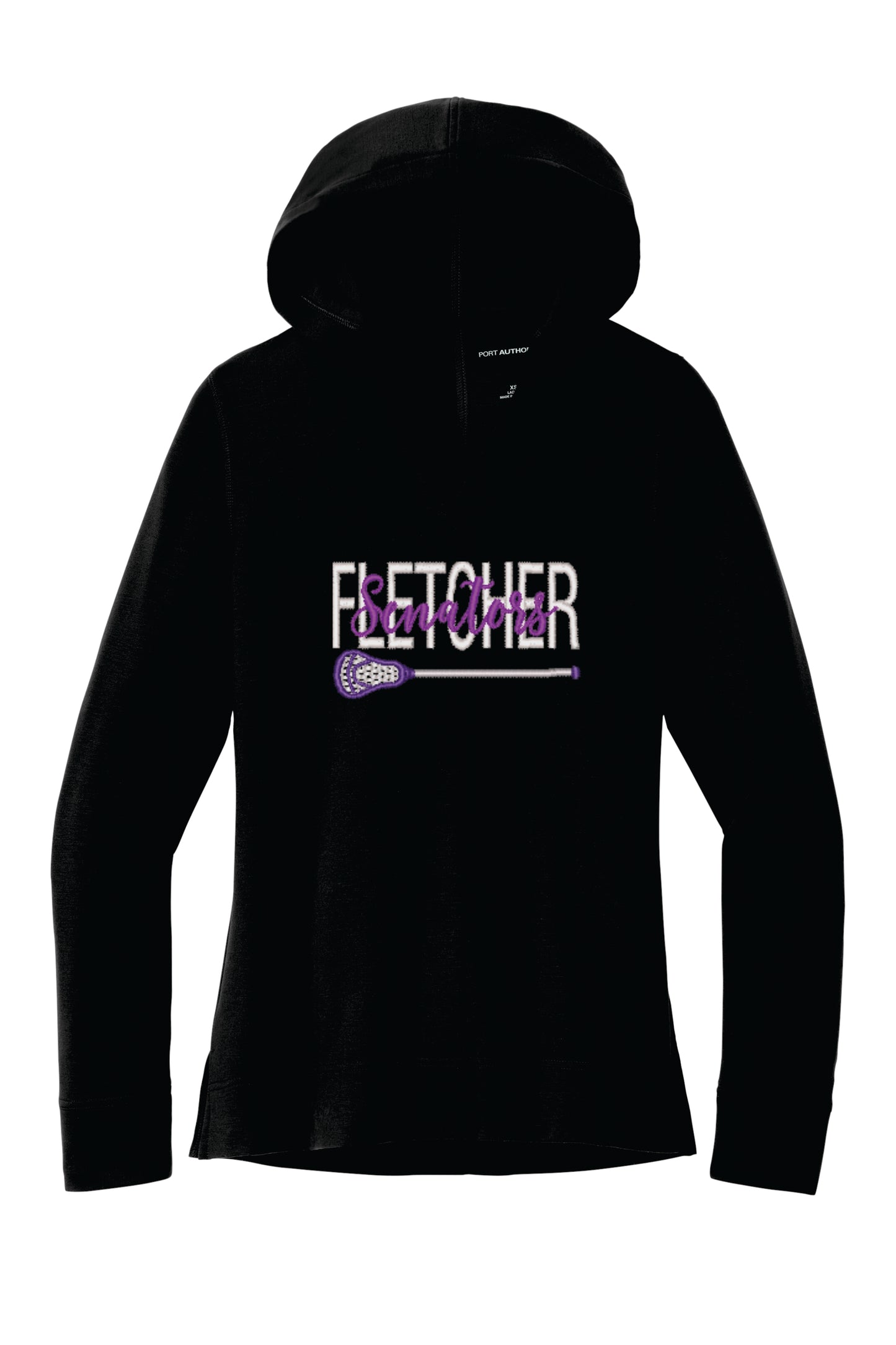 Ladies Microterry Fletcher Lacrosse Pullover Hoodie - 2 Designs Available