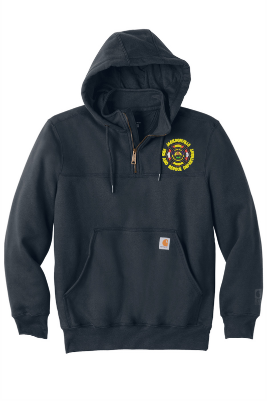 JFRD Carhartt Rain Defender 1/4 zip pullover hoodie