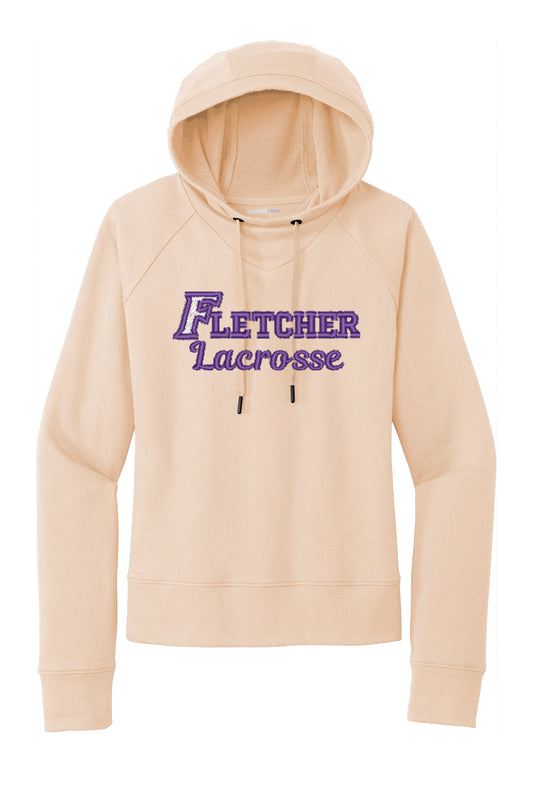 Ladies Lightweight French Terry Fletcher Lacrosse Pullover Hoodie - 2 Designs Available