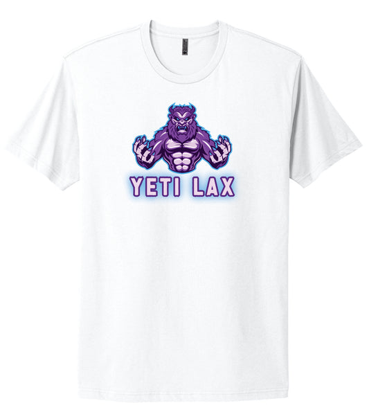 Yeti Lax Unisex Ring Spun Cotton T-shirt