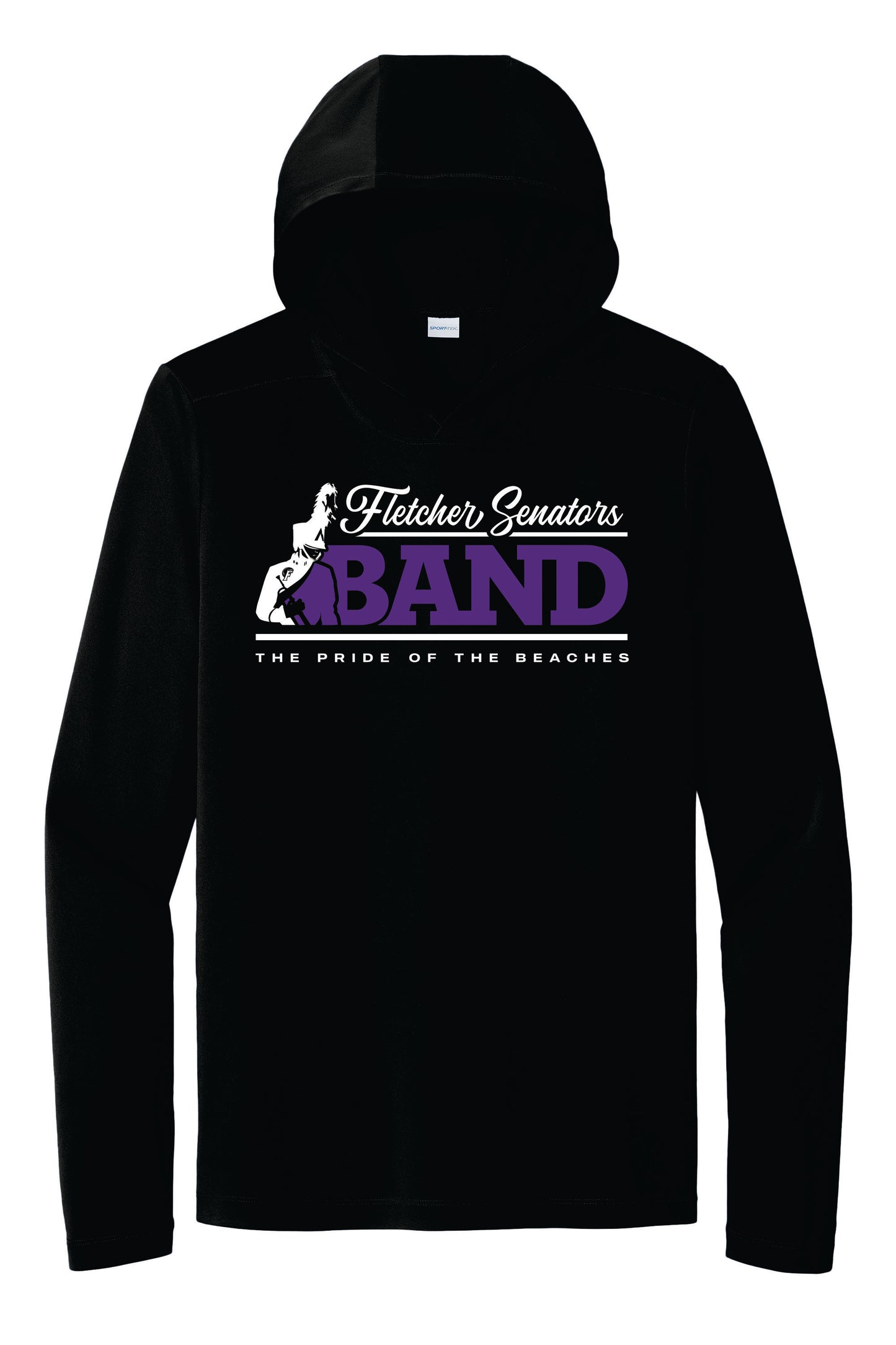 Long Sleeve Hooded Athletic T-shirt
