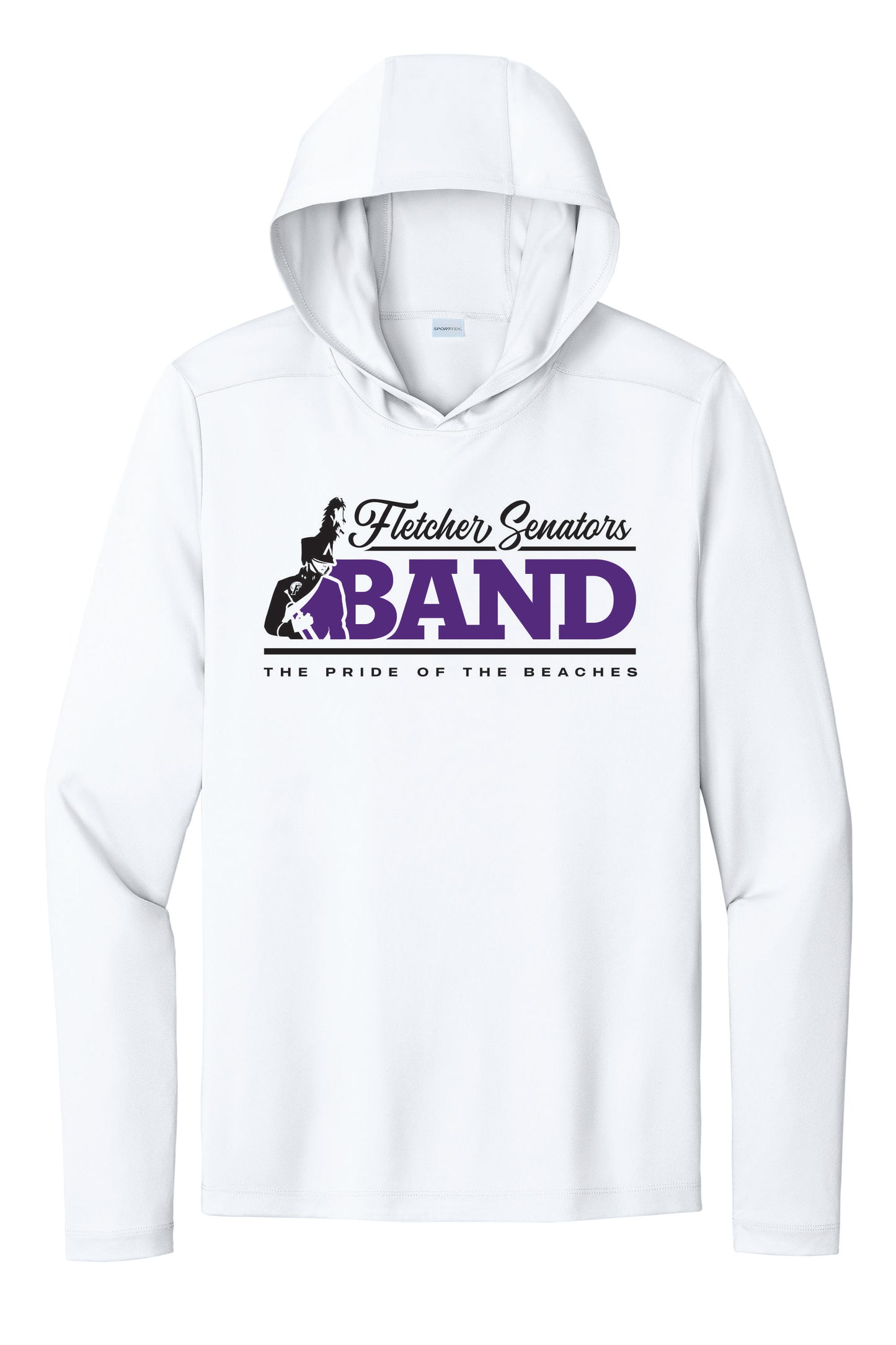 Long Sleeve Hooded Athletic T-shirt