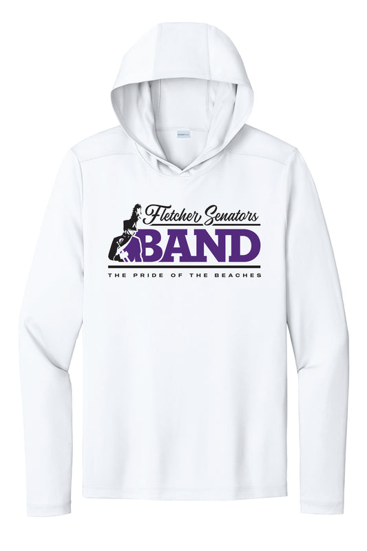 Long Sleeve Hooded Athletic T-shirt