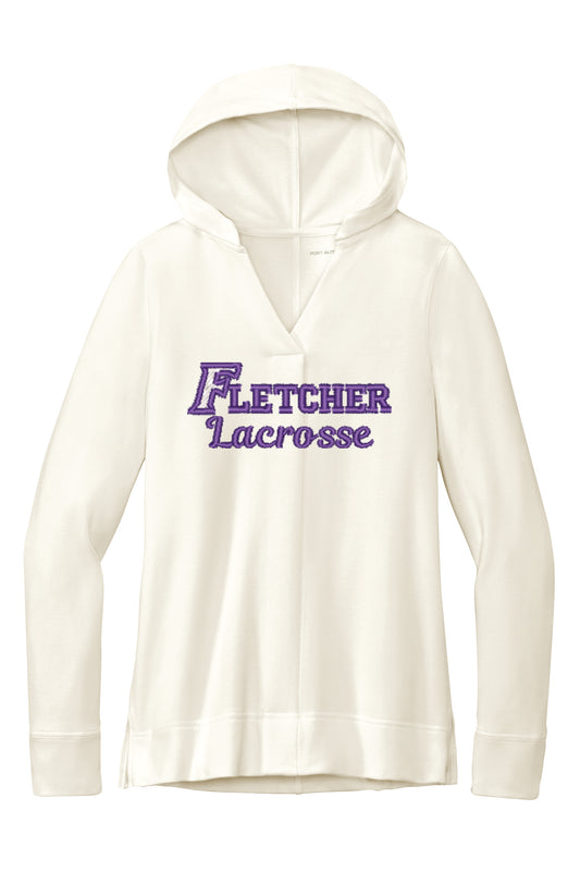 Ladies Microterry Fletcher Lacrosse Pullover Hoodie - 2 Designs Available